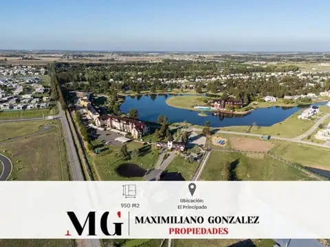 Lote al lago en Venta - Barrio Privado El Principado Canning San Vicente Ciudad Nautica