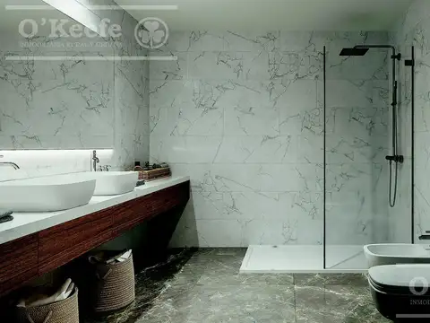 Departamento 3 ambientes con 2 baños