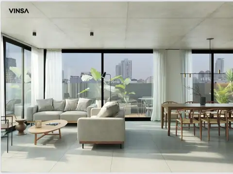 Departamento 3 ambientes con 2 baños