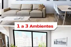 Emprendimiento en Caballito de 1 Dormitorios