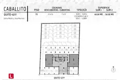 VIVÍ CABALLITO de 1 Dormitorios