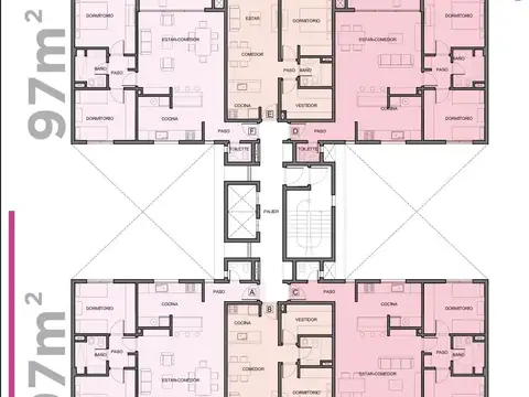 Departamento 2 ambientes con 1 baño