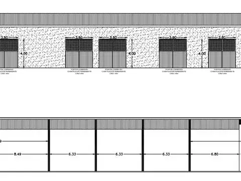 Galpon en Venta 6  mts Frente