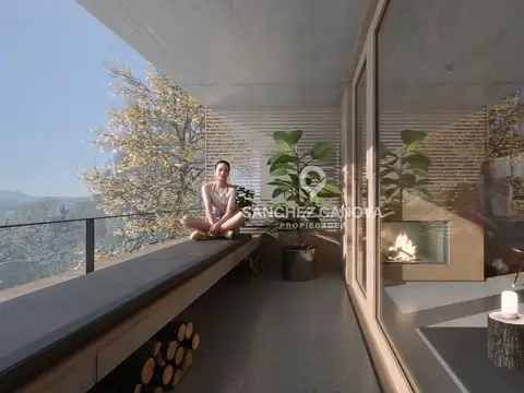 Departamento Monoambiente con 1 baño