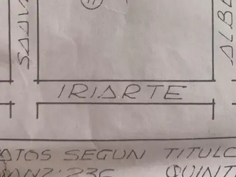 Terreno en Venta de 895,0 m2