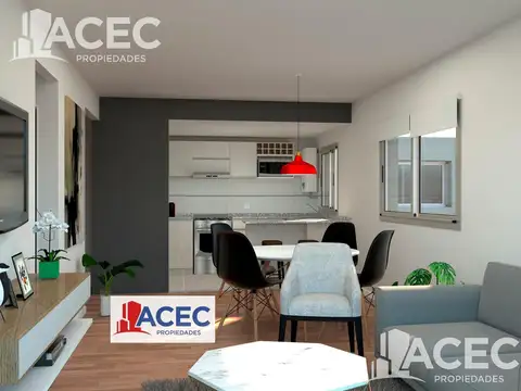 Departamento 4 ambientes con 2 baños