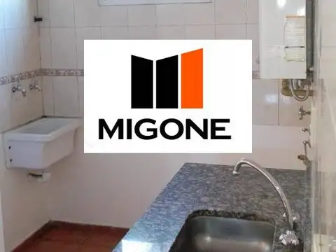 Depto Tipo Casa 3 ambientes con 1 baño