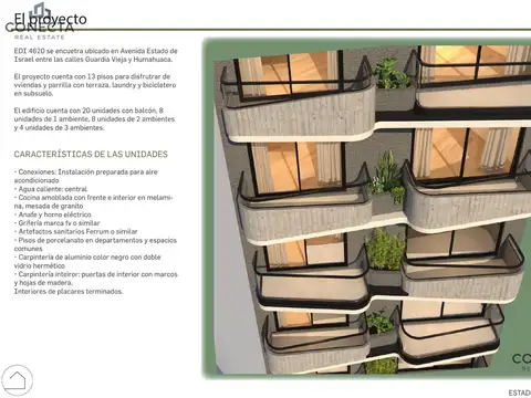Departamento en Venta en Almagro, USD 142.800