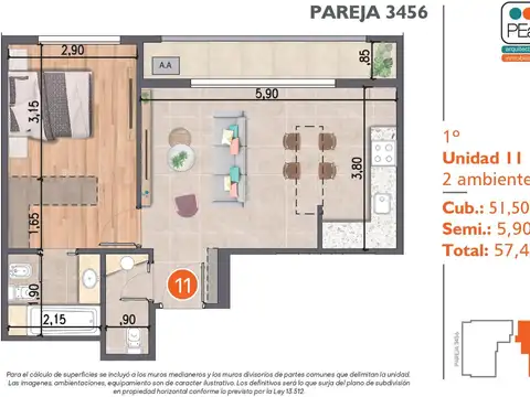 Pareja 3400