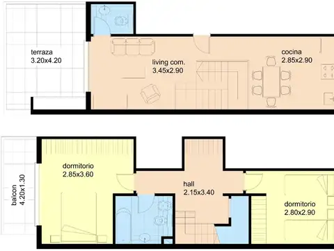 Departamento en Venta al Noroeste
