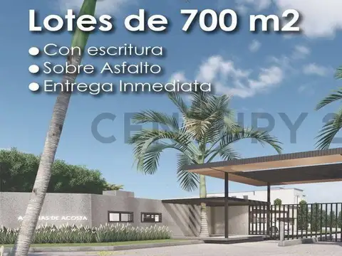 OPORTUNIDAD - VENTA DE TERRENOS / LOTES EN MERLO