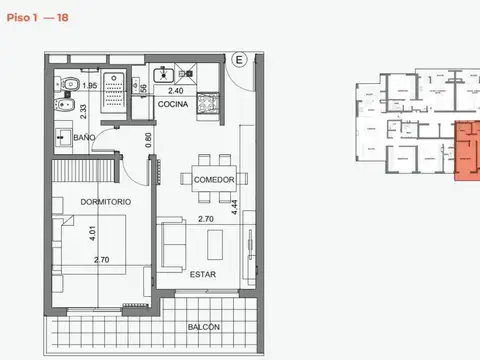 Venta departamento en desarrollo en Santa Fe