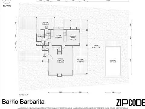 Barbarita, Troncos del Talar