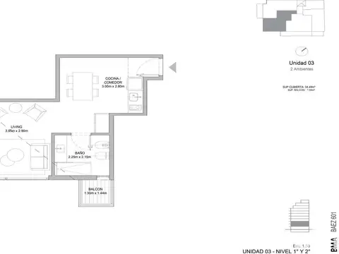 Departamento - Las Cañitas