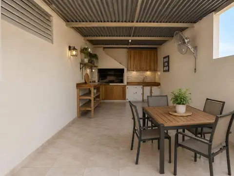 VENTA PH 3 AMBIENTES, AL FRENTE CON TERRAZA Y PARRILLA, EN VILLA BALLESTER