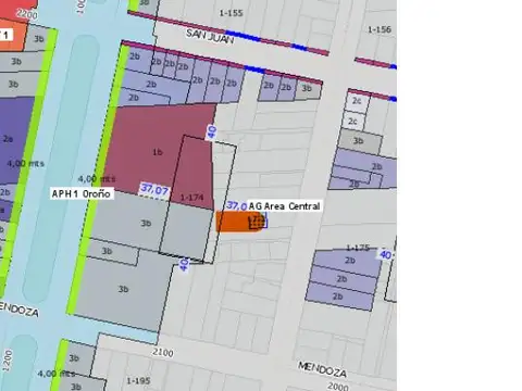 Venta de terrenos en zona Centro