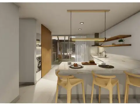 Depto Tipo Casa 4 ambientes con 3 baños