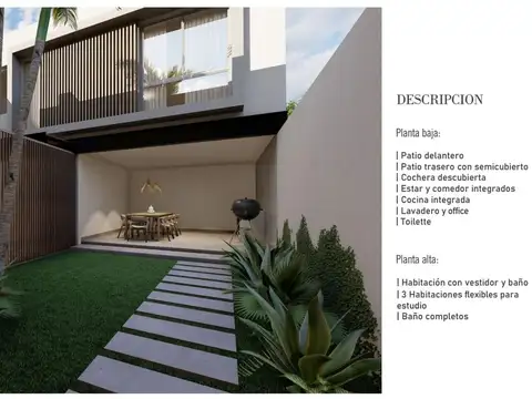 Depto Tipo Casa en Alquiler 1 año