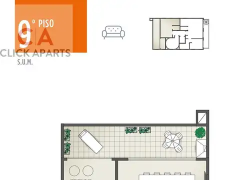 Departamento en Venta en Villa Crespo, USD 354.000