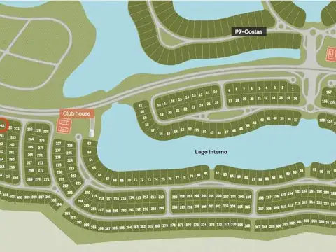 Puertos del Lago, Escobar. Lote en Venta de 620 M2