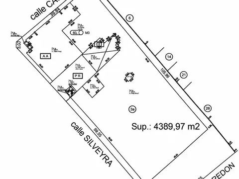 Venta predio 4.390 m² carapachay – v. lopez