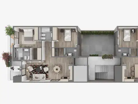 Departamento en Venta de 3 ambientes