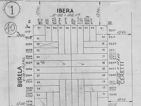 Terreno en Venta en Villa Urquiza, USD 180.000
