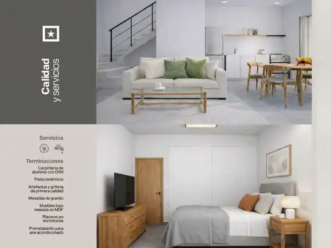Departamento en Venta de 2 dormitorios