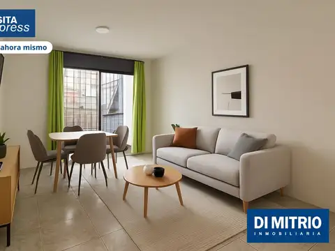 Viví en un cómodo 3 ambientes en La Boca