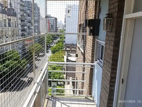 Departamento 2 ambientes con 1 baño