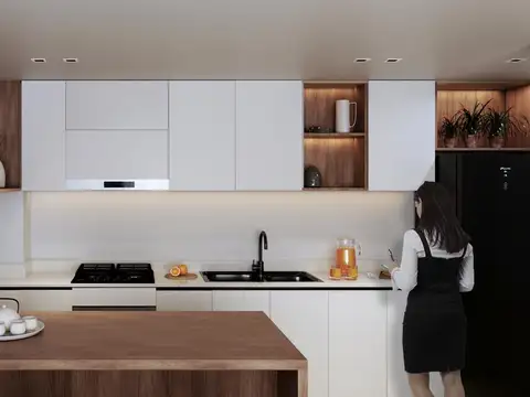 Departamento 3 ambientes con 2 baños