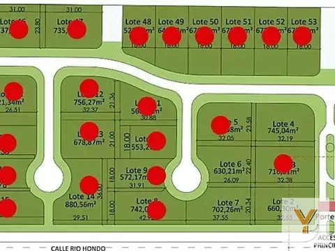 Terreno en Venta de 675,0 m2