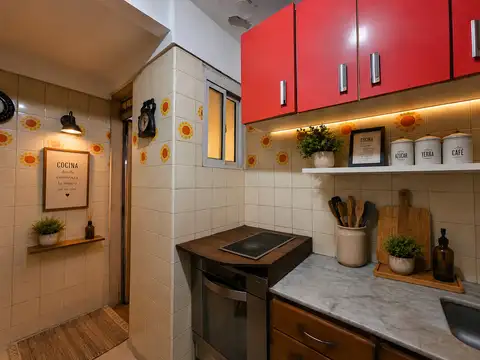 Departamento 3 ambientes con 1 baño