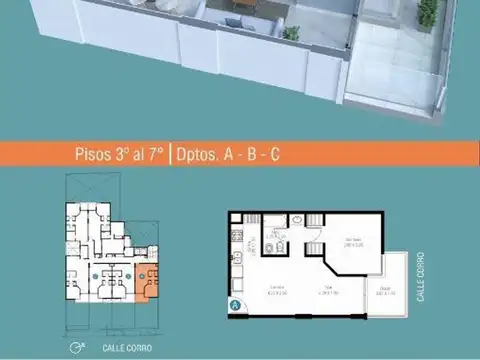VENDO DPTO 1 DORMITORIO AMPLIA TERRAZA EDIFICIO DE CATEGORIA
