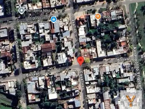 Terreno en Venta 34  mts Fondo