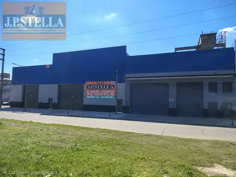 Galpón Industrial y/o Logístico en Esquina 900 m² s/ Lote 2.200 m² Frente a 2 Calles - Loma Hermosa