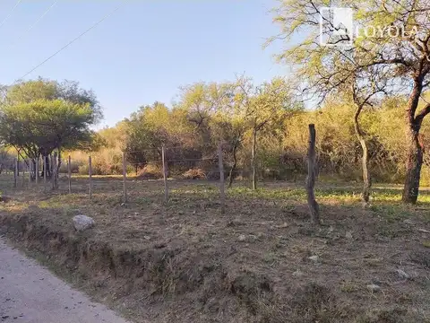 Lotes de 3000m2 en venta Las Chacras Traslasierra Cordoba