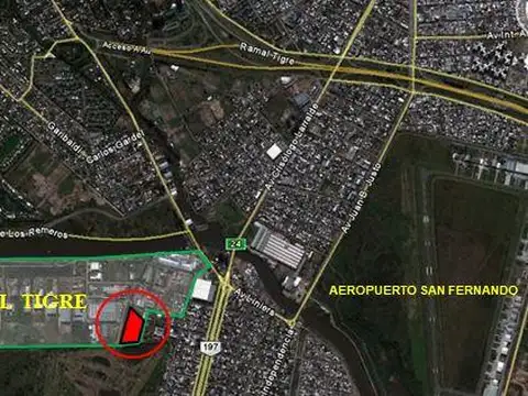 Austria norte y Peralta Ramos - Parque Industrial Tigre