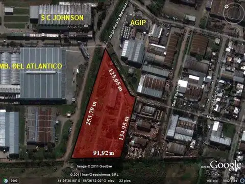 Fraccion en Parque Industrial Tigre