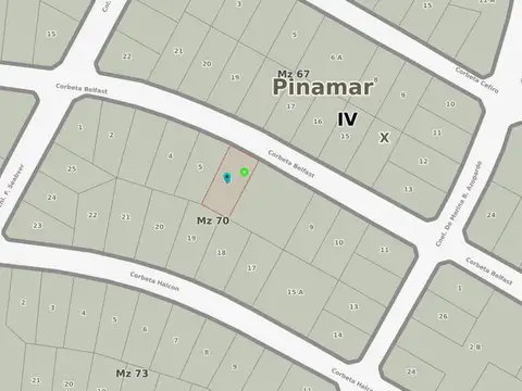 Terreno en Venta de 462,0 m2