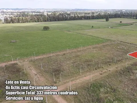 Terreno en Venta de 332,0 m2