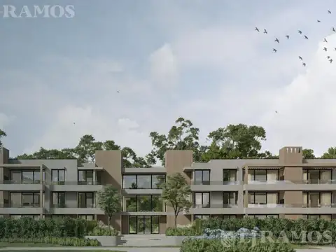 Departamento en venta de 2 ambientes con jardin en Condominio privado