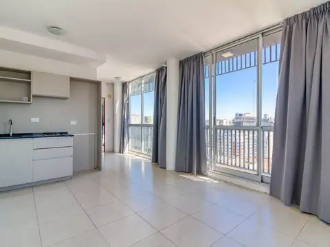 Vta. moderno monoambiente c/cochera fija amenities