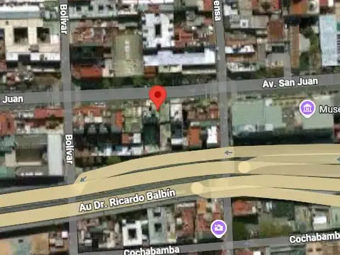 Avenida San Juan e/ Defensa y Bolívar