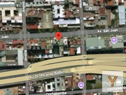 Avenida San Juan e/ Defensa y Bolívar