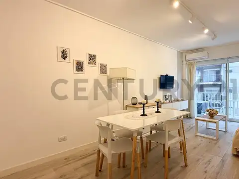 Departamento 2 ambientes con 2 baños