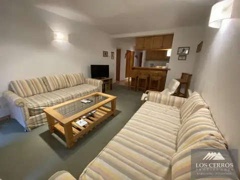 Departamento 2 ambientes con 2 baños