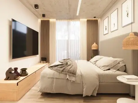 Departamento 2 ambientes con 1 baño