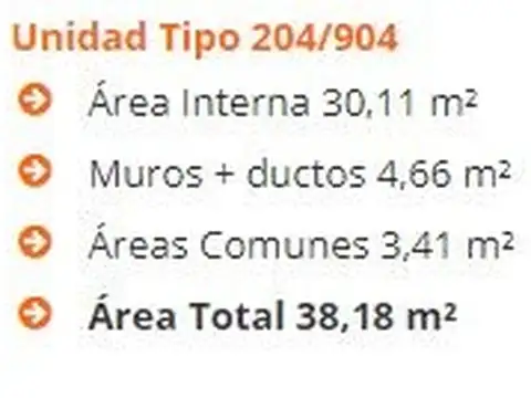 Departamento en Venta de Monoambiente