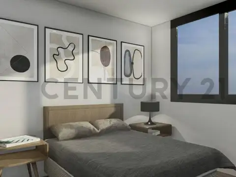 Departamento 2 ambientes con 1 baño